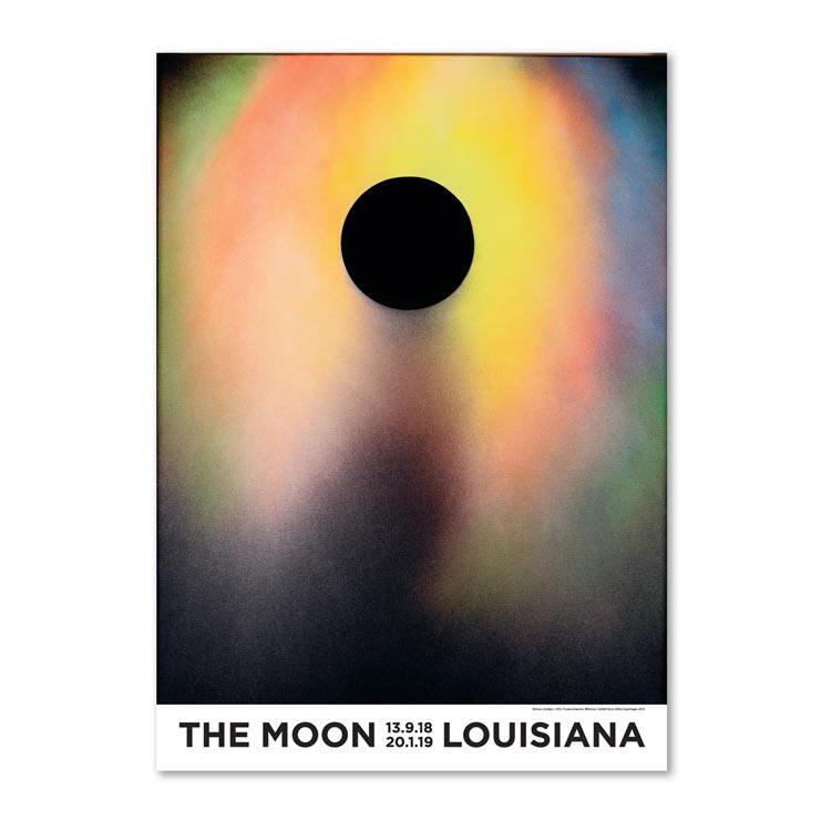 Louisiana进口路易斯安那艺术博物馆克莱抽象色彩因原版海报KLEIN