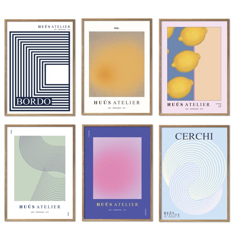 liveart进口丹麦pf抽象装饰画