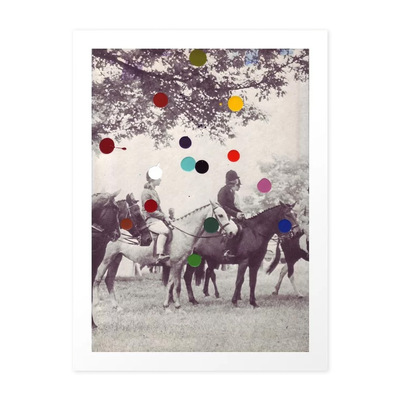 EQUESTRIAN美国马术波点装饰画