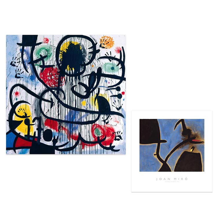 Rosenstiels胡安米罗装饰画