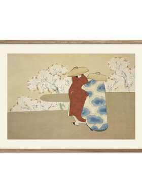 liveart日式和风中式国风Hanami Season原版装饰画Kamisaka Sekka