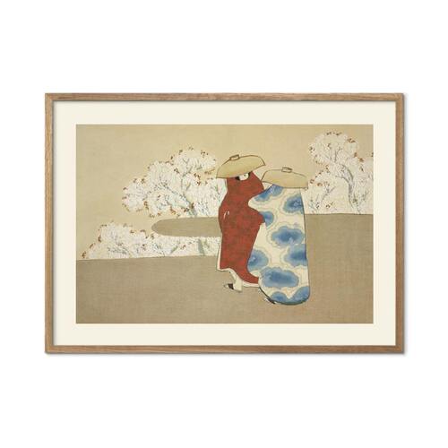 liveart日式和风中式国风Hanami Season原版装饰画Kamisaka Sekka