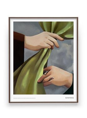 进口丹麦Alium*Kinfolk Collection原版装饰画SOFT STROKES 02