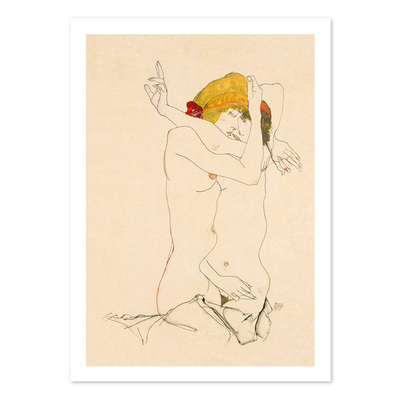 埃贡席勒世界名画装饰画