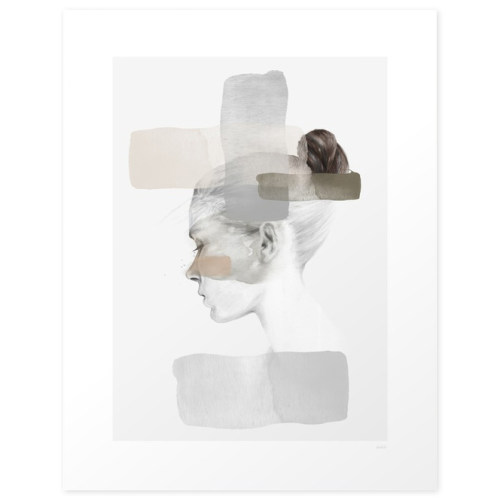 liveart|美国进口 anna bulow 原版装饰画 InsideOut blush