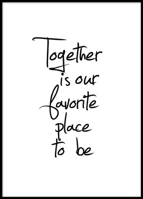 英文格言原版画芯海报