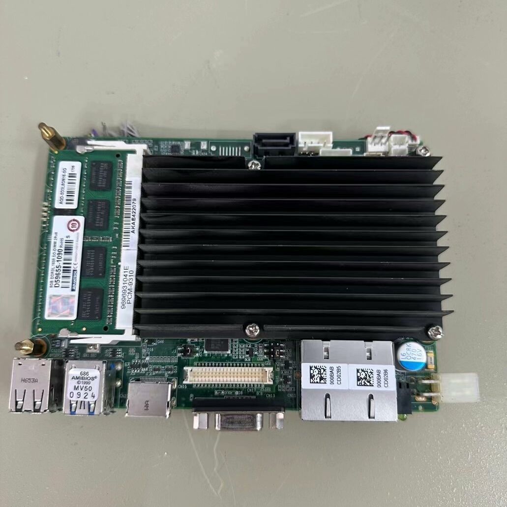 研华工控主板PCM-9310双网口实物图