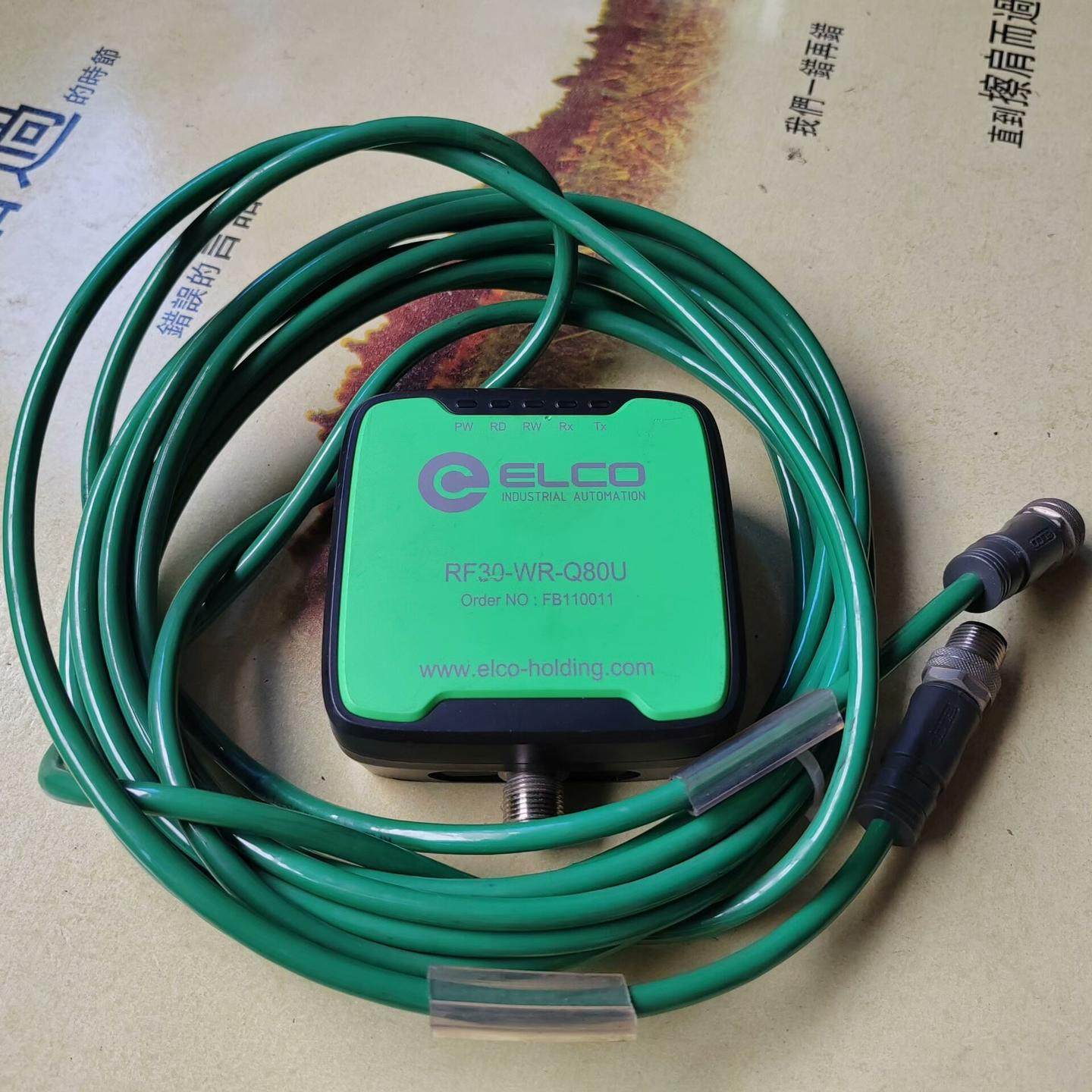 宜科RF30-WR-Q80U读写器 实物拍摄 功能包好 带原