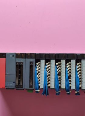 Q系列PLC一套 带q61p电源 Q00cpu 带qd7