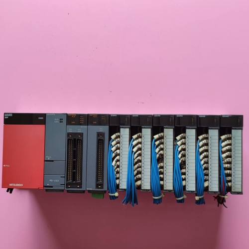 Q系列PLC一套 带q61p电源 Q00cpu 带qd7