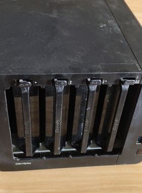 群晖DS416play NAS网络存储器 四盘位 功能完好