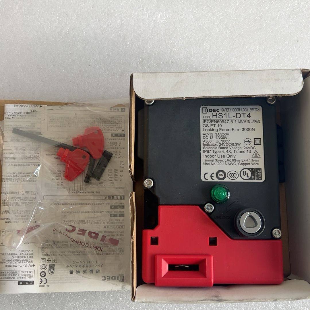 IDEC和泉安全门锁开关HS1L-DT4 HS1L-