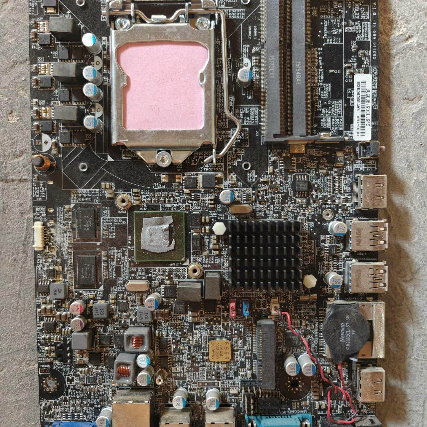 清华同方一体机H81H3-TAIO V:1.0主板 使用正常