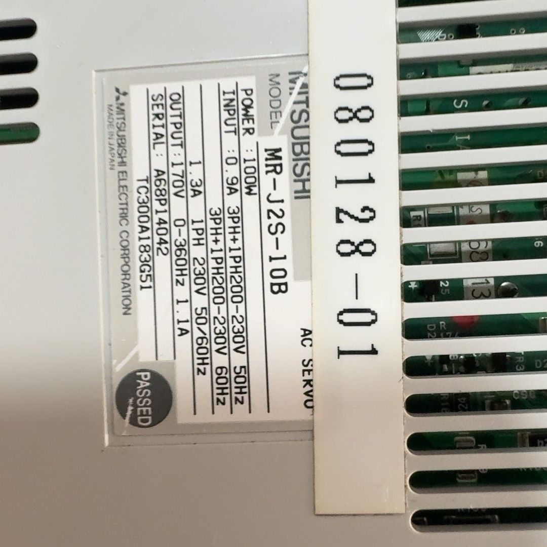驱动器MR-J2S-10B 图片实物拍摄 功能包好 成色