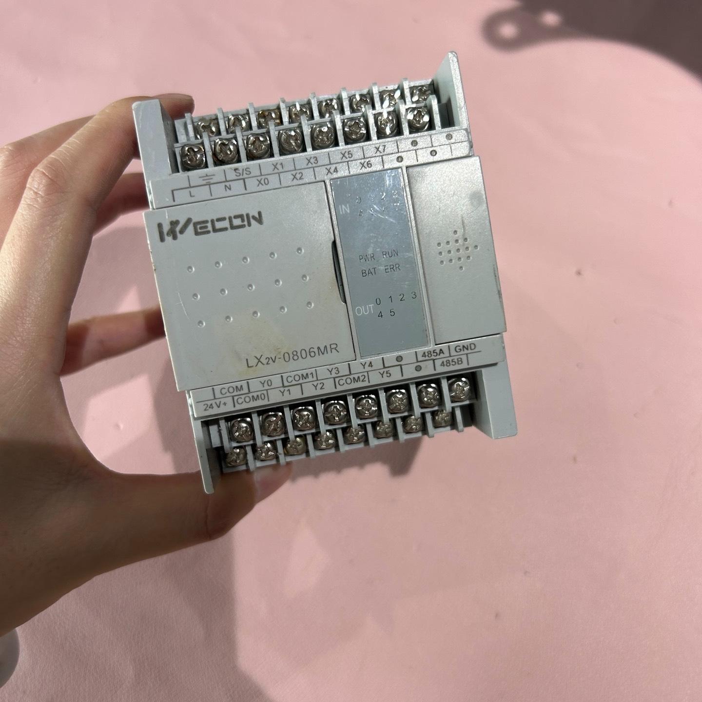 维控PLC 型号：LX2V-0806MR-Y 拆机 实物