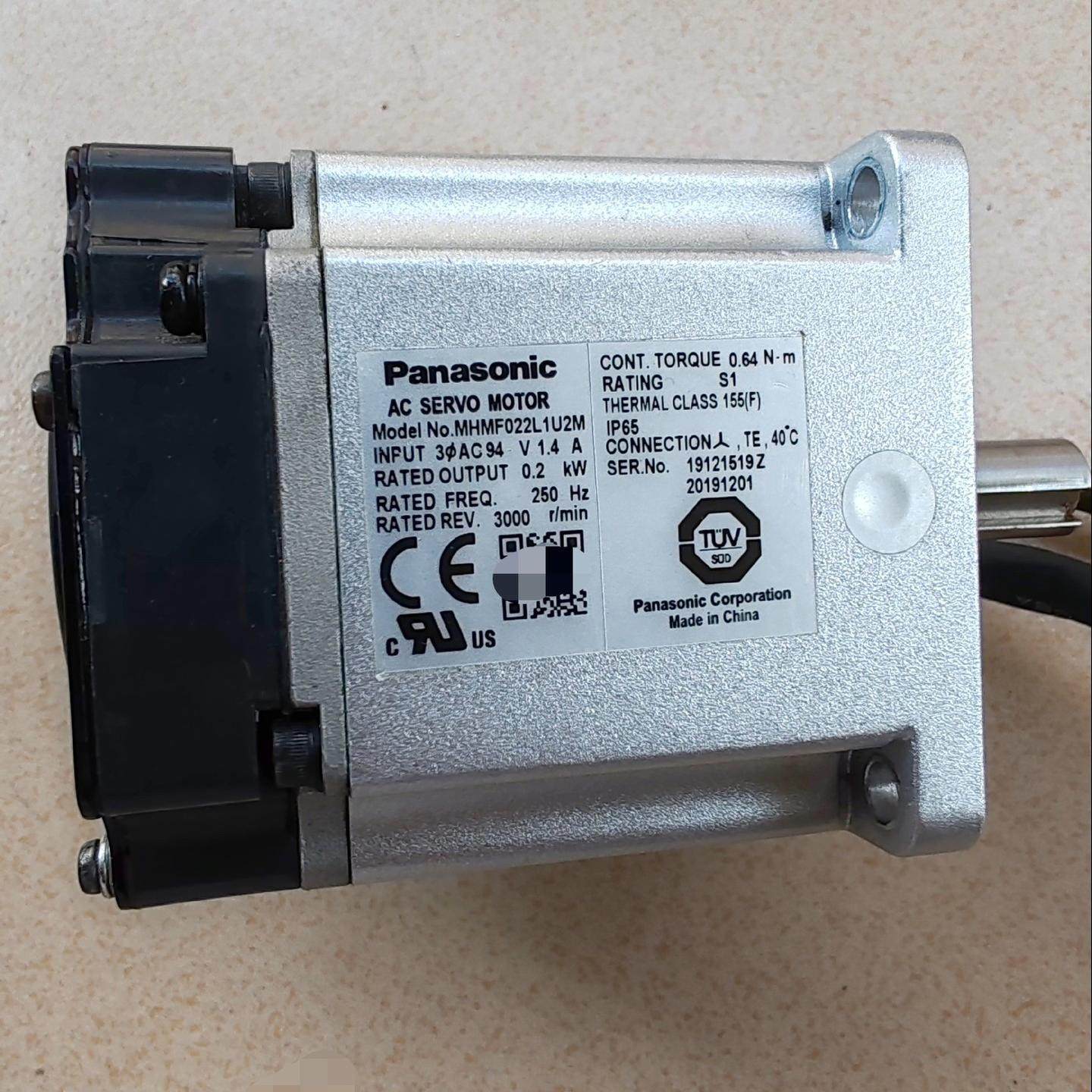 #电机 A6伺服电机MHMF022L1U2M大惯量伺服电