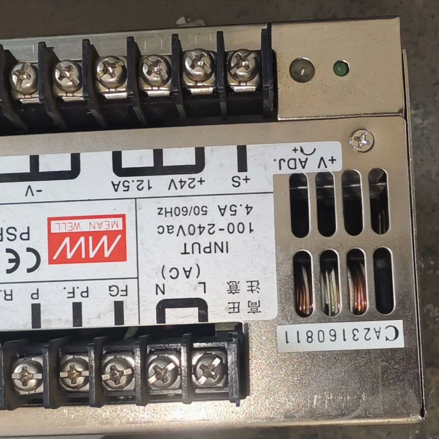 明纬电源 PSP-300-24 实物拍摄 成色如图 拆机 功