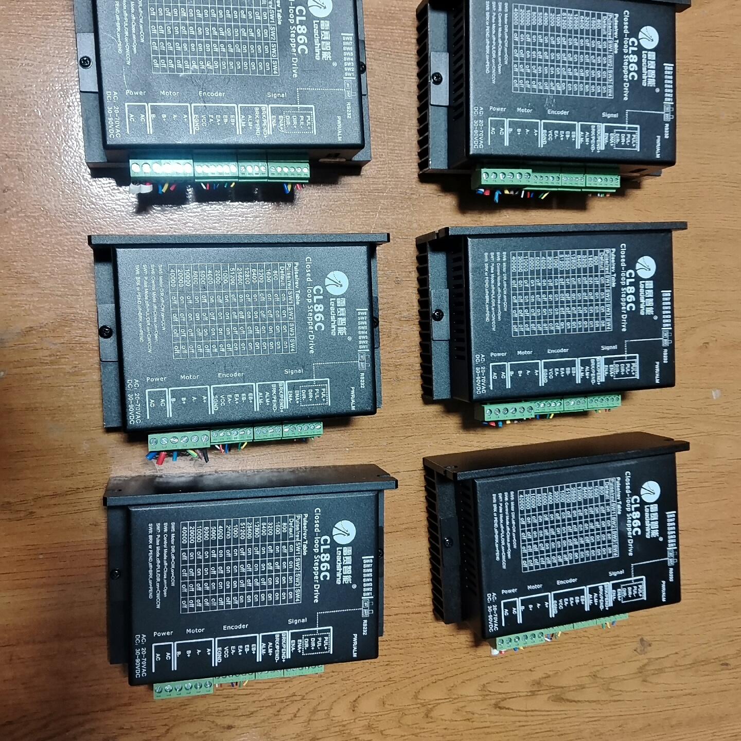 雷赛86闭环步进驱动CL86C 功能正常 成色为实图