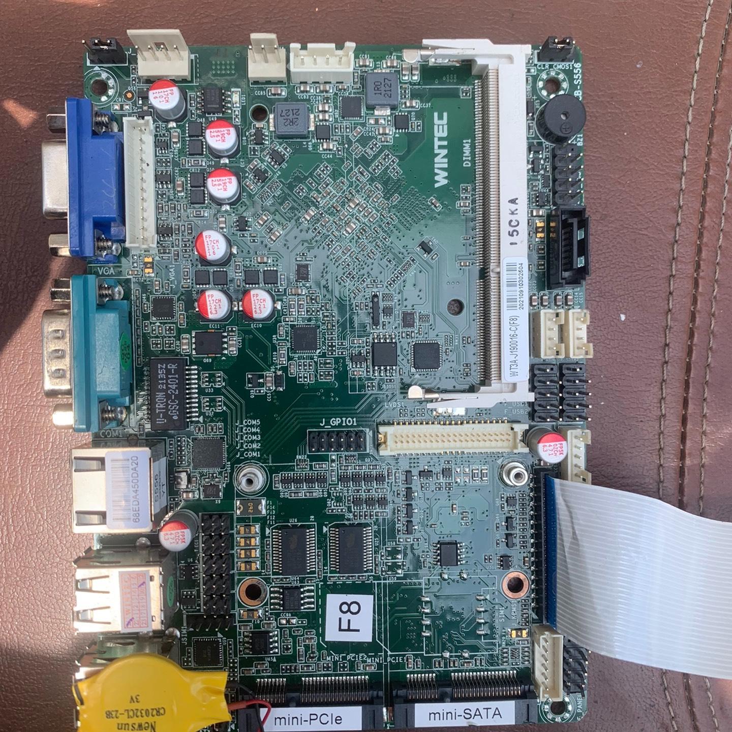 拆机  WT3A-J190016-C J1900工控主板 一