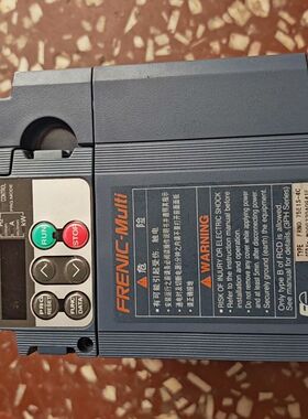 变频器FRN0.75E1S-4C拆机 橙色如图实拍