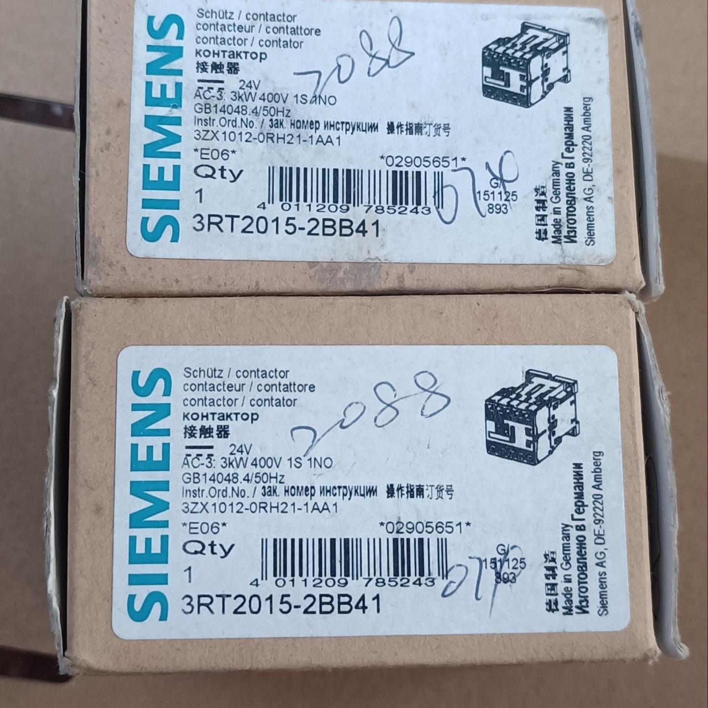 接触器3RT2015-2BB41 1只 单