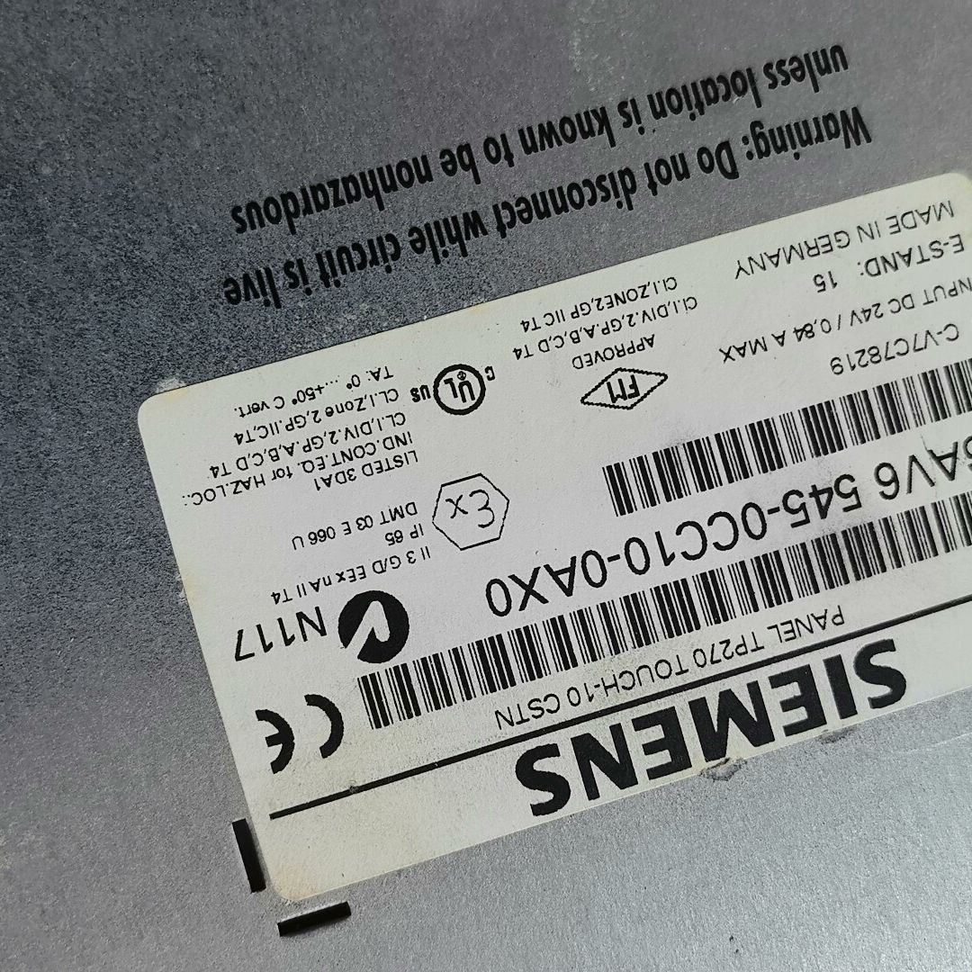 6AV6   545-0CC10-0AXO屏幕