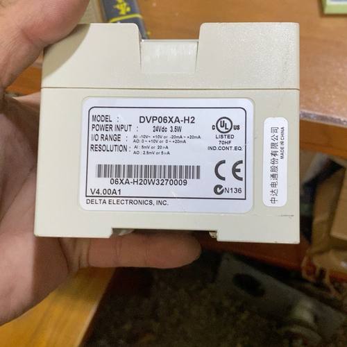 台达PLC DVP06XA-H2 模拟量输入输出混合模块 功
