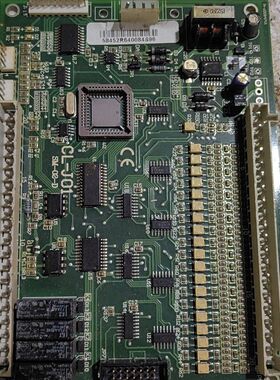 新时达电梯轿厢通讯板 型号SM-02-D 拆机主板。绿色