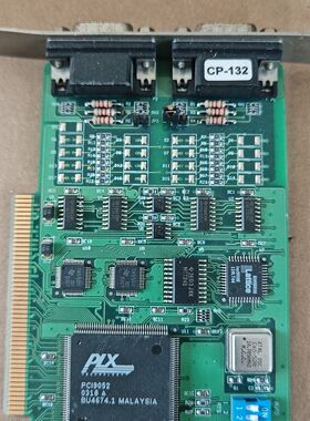 MOXA摩莎 CP-132 串口卡 PCI接口 双口RS42
