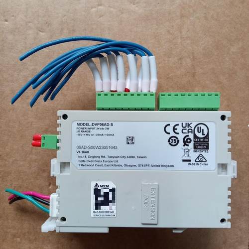 台达DVP06AD-S扩展模块 实物拍摄 功能正常。成色如图