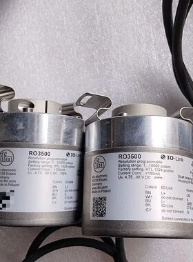 IFM易福门编码器 RO3500 10个 实物拍摄 功能