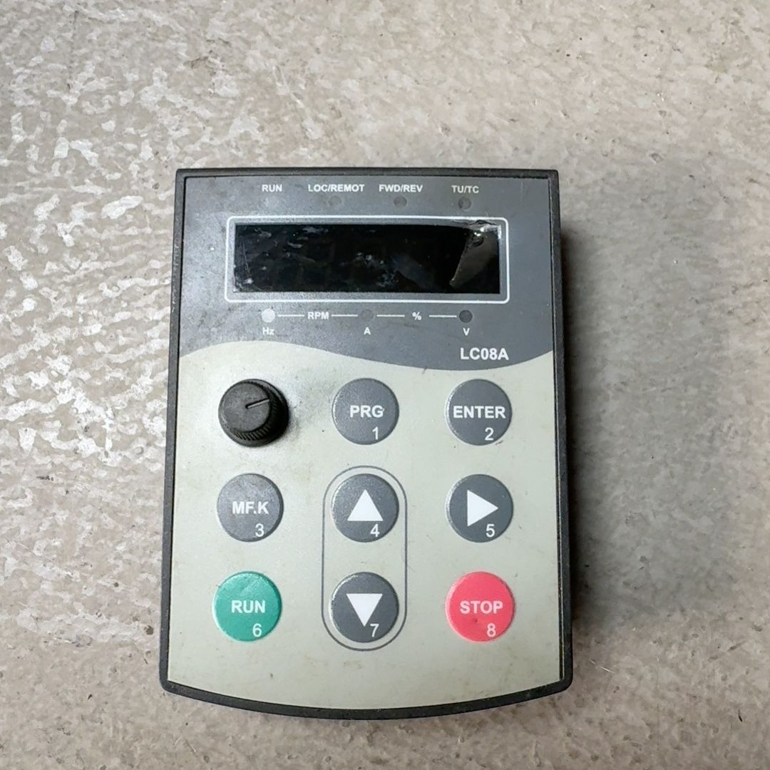 永邦变频器面板 LC08A 拆机 实物照片 功能正常 想