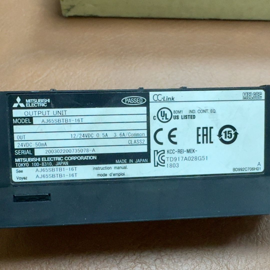 MITSUBISHI远程IO模块 型号AJ65SBTB1