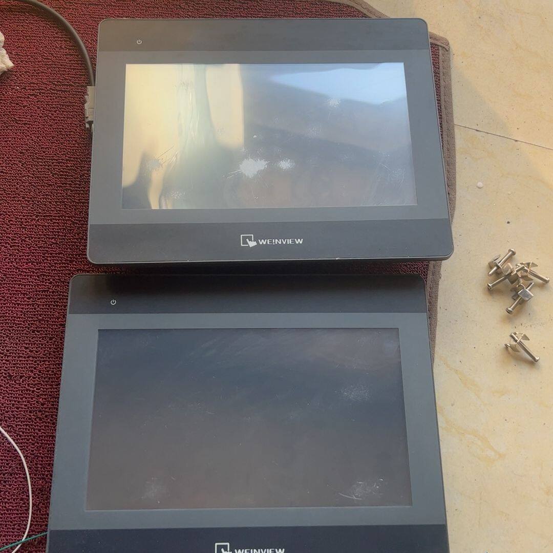 威纶MT6103iP触摸屏 拆机成色如图 功能包好 需要可以