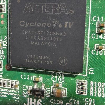 EP4CE6F17C8NAD带板芯片和