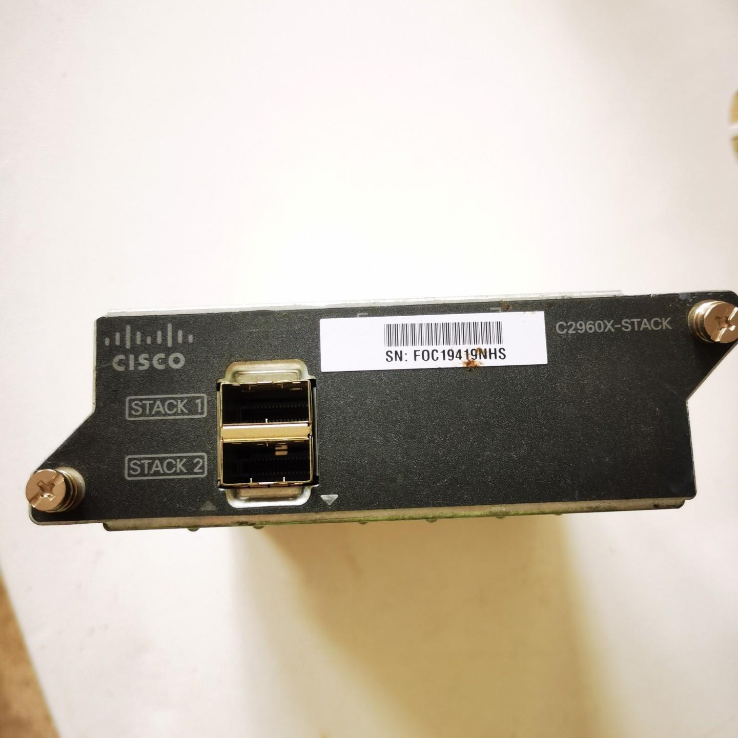 Cisco  C2960X-STACK  堆叠卡 品相不