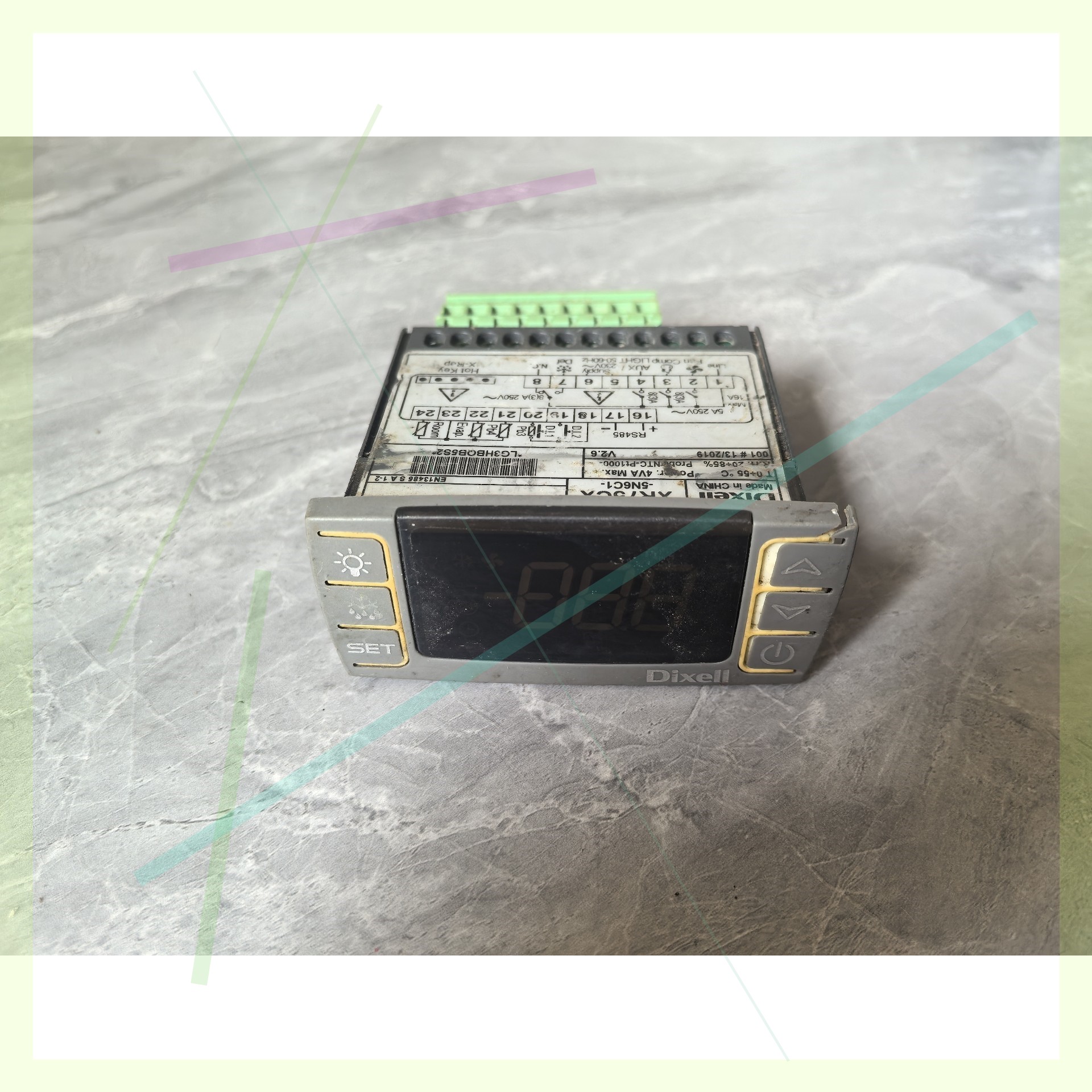 Dixell小精灵温控器XR75CX 拆机现货 实物图 需要