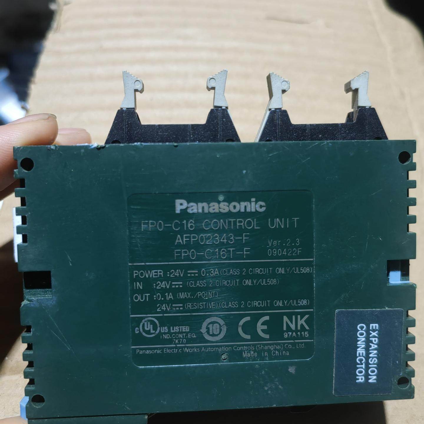 FP0-C16T-F PLC模块 功能完好 轻微使用痕迹