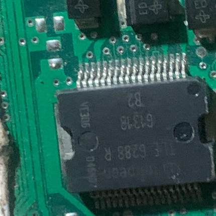 带TLE6288R拆机旧货一张