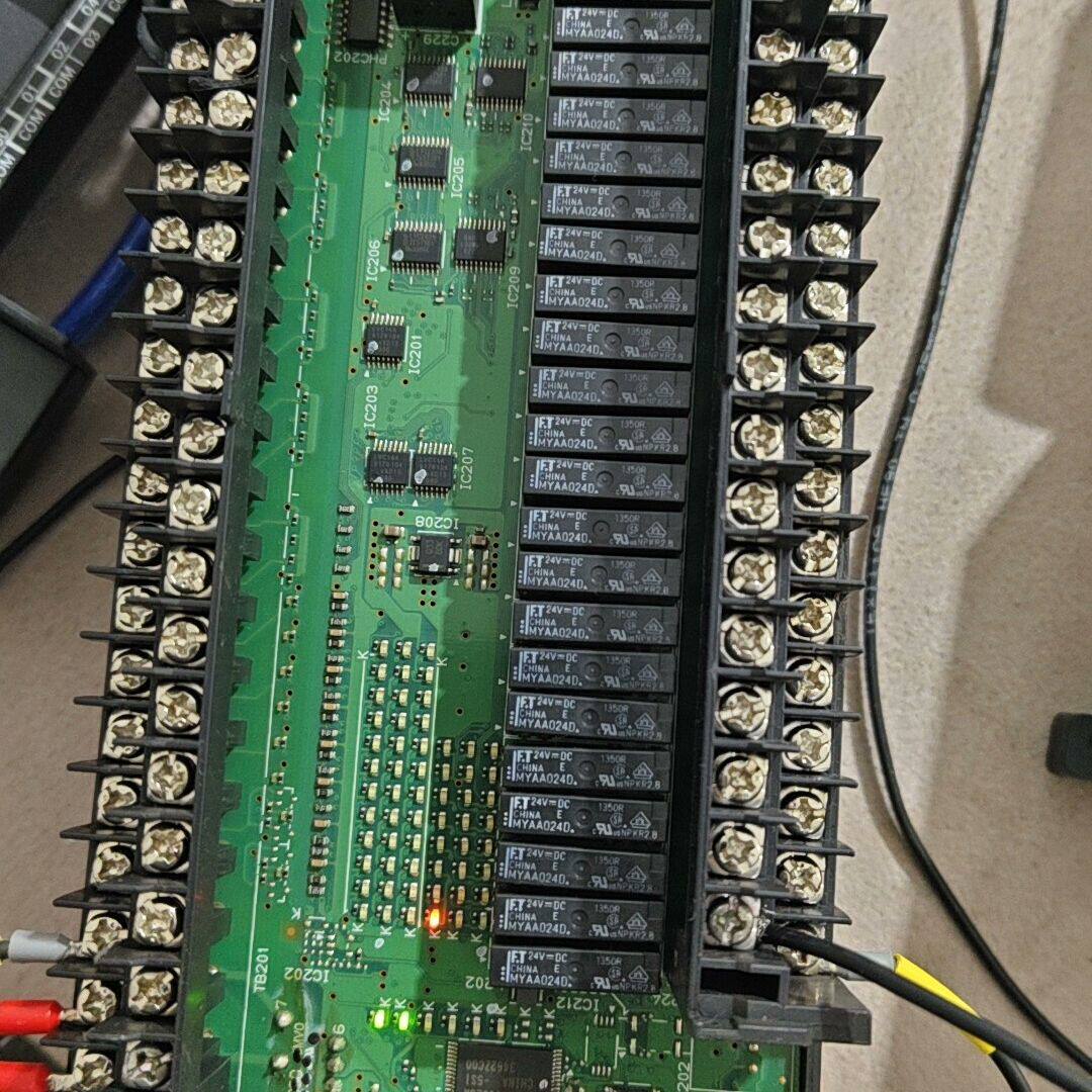 CP1E一E60SDR一A  PLC功能正常测试完