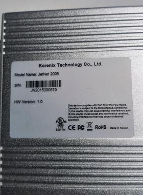 Korenix 科洛理思 JETNet 2005   拆