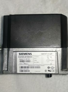 威索燃烧器伺服电机SQM45.291B9WH 成色漂亮功能包