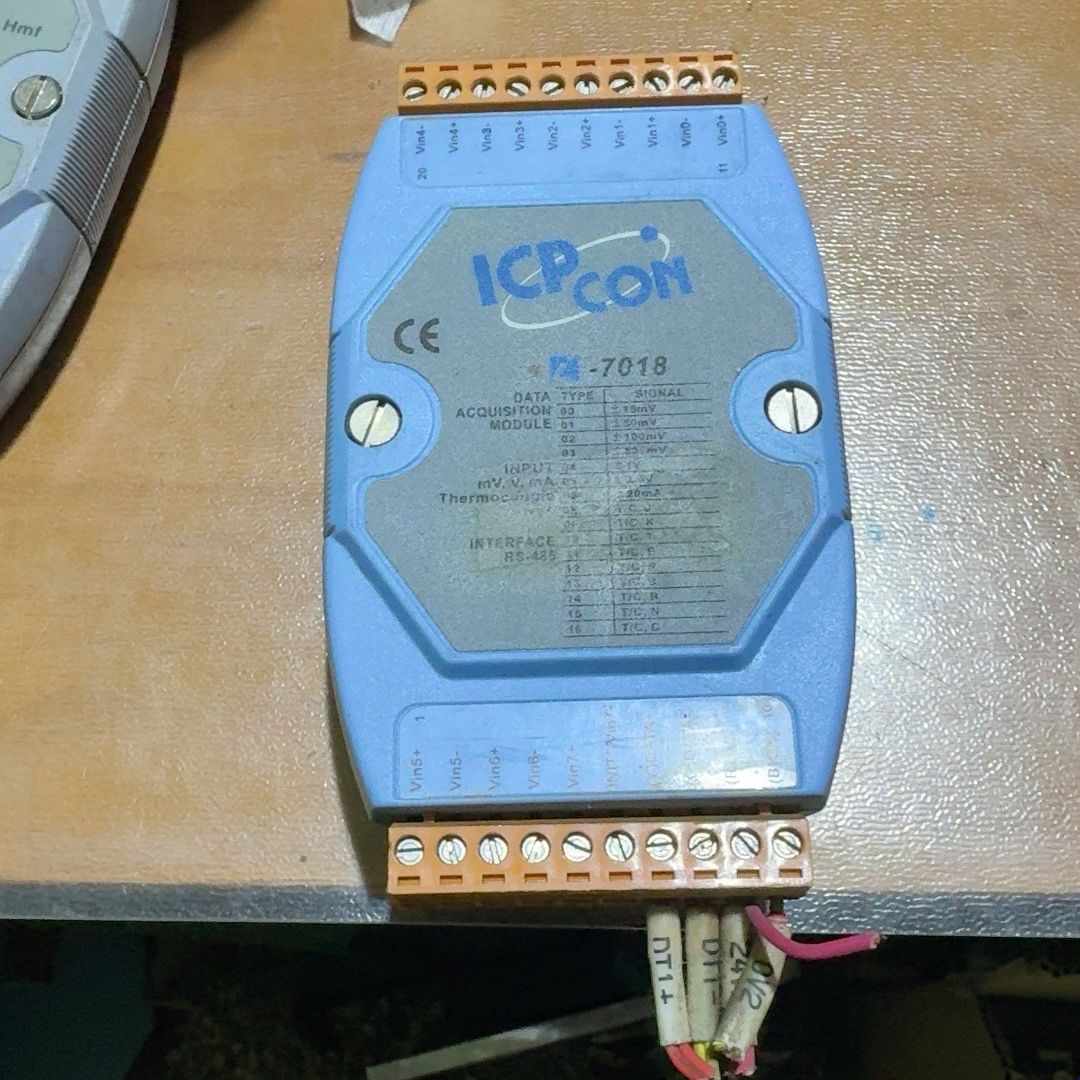 ICPCON I-7018数据采集模块 蓝色外壳 RS-48