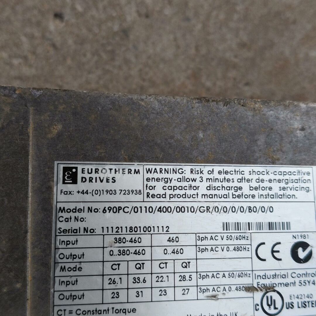 驱动器690PC/0110/400/0010/GR 实物