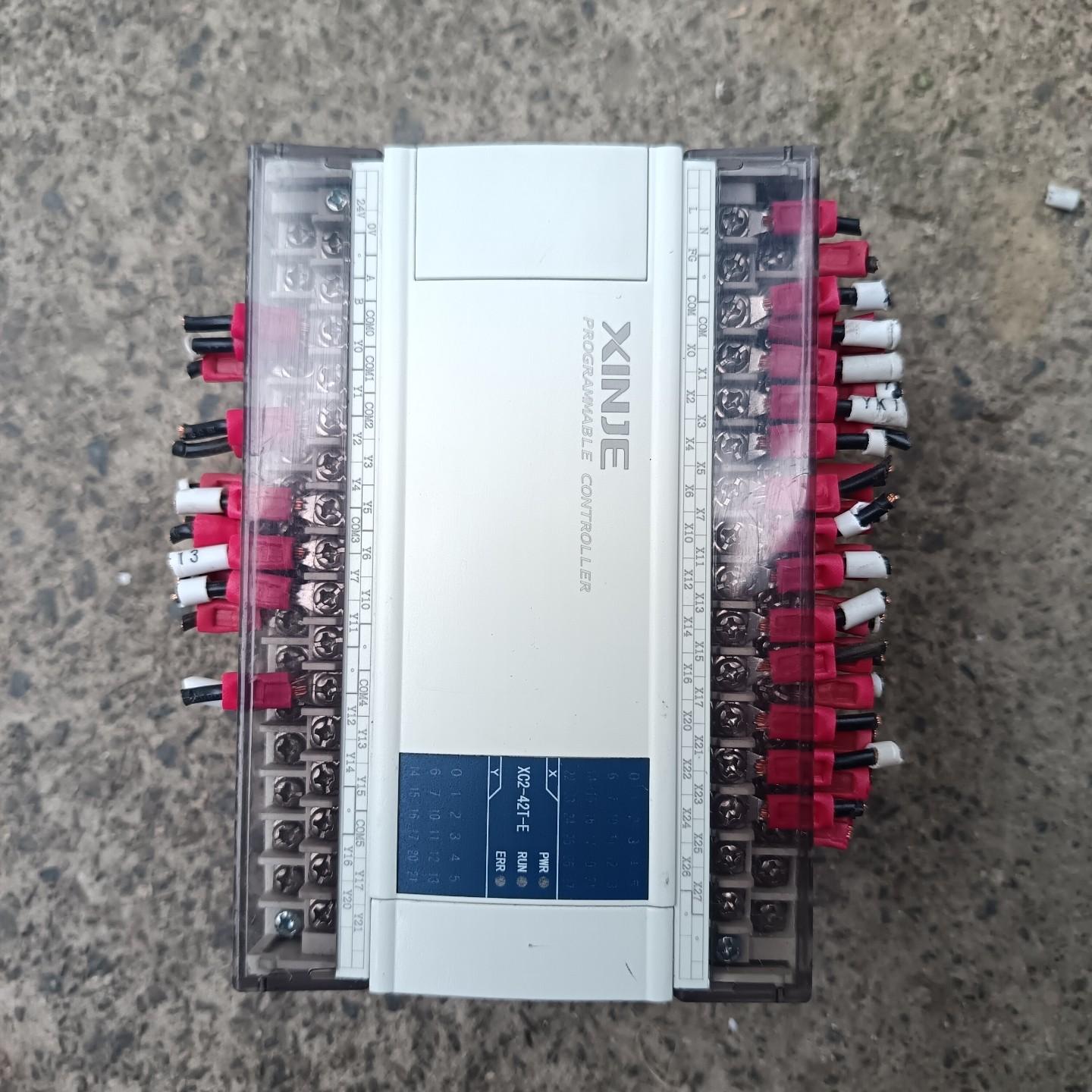 拆机PLC、XC2-42T-E、图片实拍品相完整功能包好