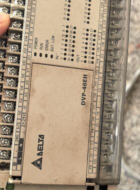 台达PLC DVP48EH00T3 拆机 功能正常 成色