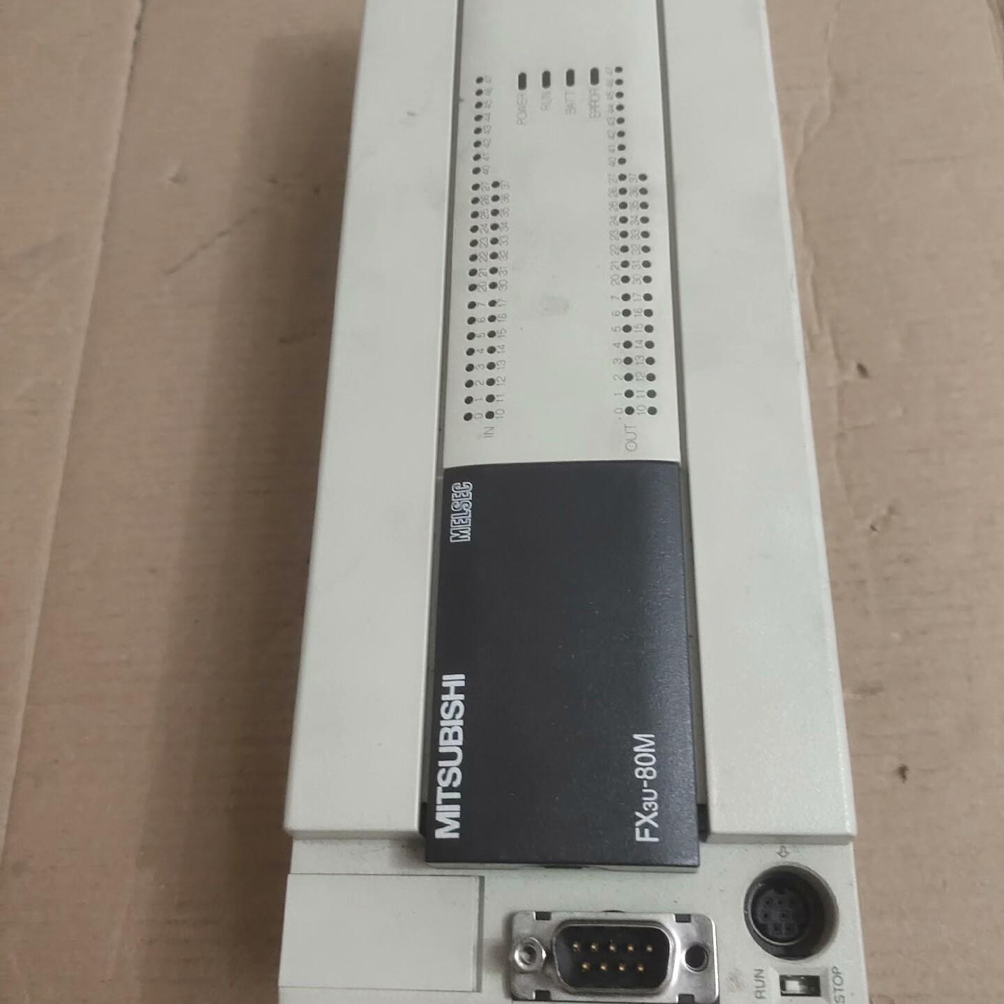 FX3U-80MR/ES-A  成色好功能包好。