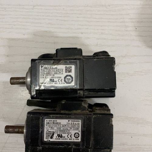 拆机安川伺服电机SGMJV-01ADC6S