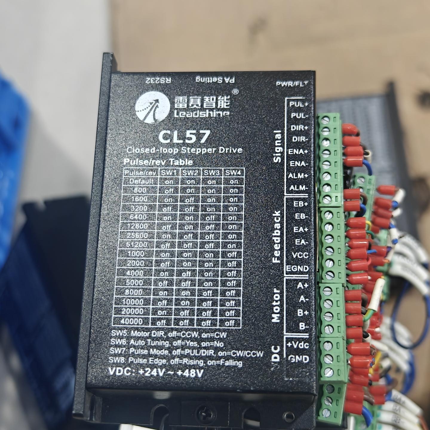 雷赛智能CL57闭环步进驱动器 支持24V-48V直流供电