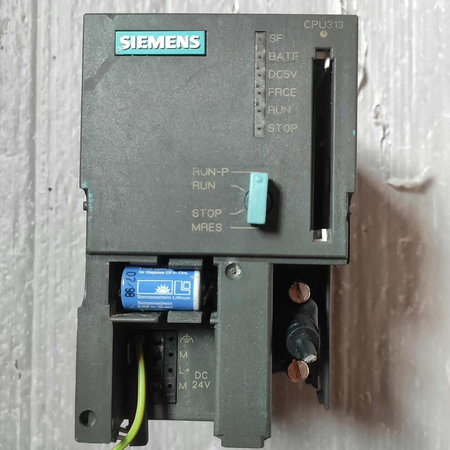 PLC  6ES7  313-1AD02-0AB0